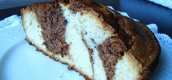 Torta bicolor – Marmor kuche